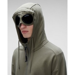 Diagonal Raised Fleece Goggle Hoodie 11CMSS060A005086W665